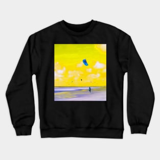 Lonely Kite Beach No. 5 Crewneck Sweatshirt